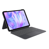 Logitech - Combo Touch for iPad Pro 11-inch (Latest Model)(M4 chip) Keyboard Case with Detachable...