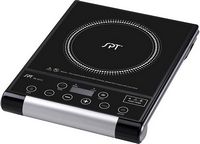 SPT - 12-1/4" Portable Electric Cooktop - Black