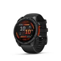 Garmin - fēnix 8 AMOLED  GPS Smartwatch 47 mm Fiber-reinforced polymer - Slate Gray