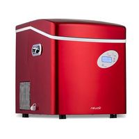 NewAir - 50-lb Portable Ice Maker - Red