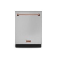 Gordon Ramsay Series by THOR Kitchen 24 Inch Dishwasher with Rose Gold Hardware - Stainless Steel