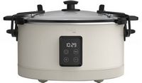 bella PRO - 7-qt. Programmable Slow Cooker with Searing Function - Oatmilk