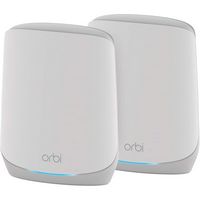 NETGEAR - Orbi 750 Series AX5200 Tri-Band Mesh Wi-Fi 6 System (2-pack) - White