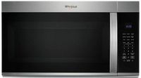 Whirlpool - 1.9 Cu. Ft. Over-the-Range Microwave with Sensor Cooking - Stainless Steel