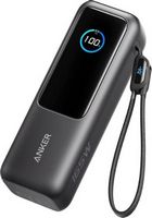 Anker - Laptop Power Bank (25K, 165W, Built-In and Retractable Cables) - Black