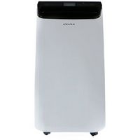 Amana - 350 Sq. Ft. Portable Air Conditioner - White/Black