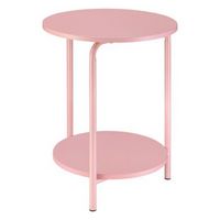 OSP Home Furnishings - Elgin Accent Table - Pink