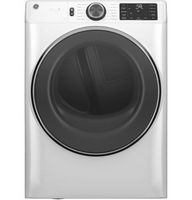 GE - 7.8 Cu. Ft. Stackable Smart Electric Dryer with Steam - White