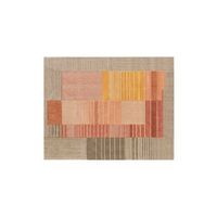 Burrow - Prairie Modern Rug  8' x 10' - Rust Palette