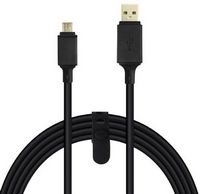 NEXT - Extra Long USB Micro 9' Play + Charge Cable For PlayStation 4 - Black