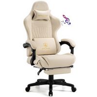 GTPlayer - Ace Pro Gaming Chair - Ivory