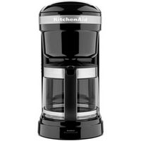 KitchenAid - 12-Cup Drip Coffee Maker with Spiral Showerhead - Onyx Black