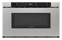 Sharp - 1.2 cu ft 950W Drawer Microwave With Sensor Cooking - Stainless Steel