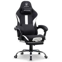 GTPlayer - GT905 Adjustable Gaming Chair with Breathable Fabric - White