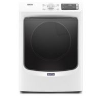 Maytag - 7.3 Cu. Ft. Stackable Electric Dryer with Extra Power Button - White