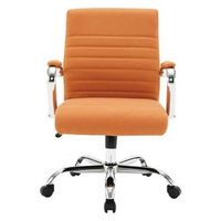 OSP Home Furnishings - Mid-Back Office Chair - Nutmeg