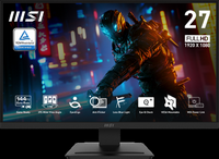 MSI - PRO MP273L E14 27" IPS LCD FHD 144Hz 1ms Free Sync Monitor, HDR Ready (HDMI,VGA port ) - Ma...