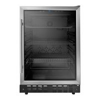 Insignia™ - 165-Can Built-In Beverage Cooler - Stainless Steel