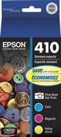 Epson - T410 Multipack Standard Capacity Ink Cartridges - Photo Black/Cyan/Magenta/Yellow