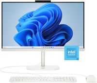 HP - OmniStudio 23.8" Full HD All-in-One - Intel N150 Processor - 8GB Memory - 128GB UFS - Cashme...