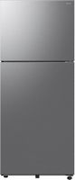 Samsung - 18 cu. ft. Top Freezer Refrigerator with All-Around Cooling - Stainless Steel