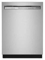 KitchenAid - 24&quot; Front Control Built-In Dishwasher with Stainless Steel Tub, PrintShield Finish, ...