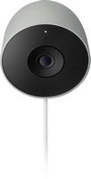 Google - Nest Cam Outdoor (wired, 2nd gen) - 2K Video and Gemini - 1-Pack - Hazel