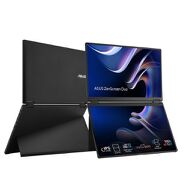 ASUS - ZenScreen Duo 14" FHD+ IPS Portable Dual Monitor with Ergo Kickstand and 360-Degree Rotati...