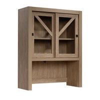 Sauder - Dixon City Library Hutch - Brushed Oak