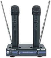 VocoPro - 2-Channel VHF Rechargeable Wireless Microphone System