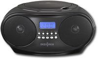 Insignia™ - Insignia CD Boombox - Black