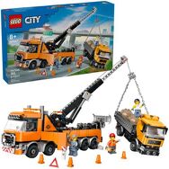 LEGO - City Heavy-Duty Recovery Tow Truck with Crane 60467