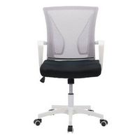 CorLiving - Workspace Mesh Back Office Chair - Grey and White