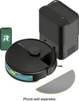 iRobot - Roomba 105 Combo Vac Robot Vacuum &amp; Mop + AutoEmpty Dock - Black
