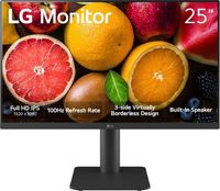 LG - 25" LED FHD 100Hz Monitor - Black