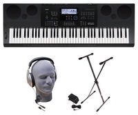 Casio - WK-6600 Portable Workstation Keyboard with 76 Piano-Style Touch-Sensitive Keys Premium Pa...