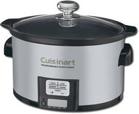 Cuisinart - 3.5-Quart Slow Cooker - Brushed Stainless-Steel