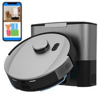 bObsweep - UltraVision Self-Empty Robot Vacuum &amp; Mop, 180-Day Capacity, Ferocious 8000 Pa Suction...