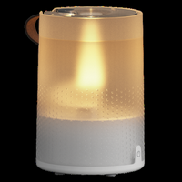 Vornado - Votiv 4 Ultrasonic Humidifier with Flameless Light Touch Controls Up To 300 sq ft, 0.31...