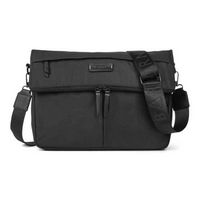 Bugatti - Reborn Collection - Convertible Crossbody to a Waist Bag- RPET Polyester - Black
