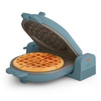 Bella - Fits-anywhere Kitchenware: Flip &amp; Store Belgian Waffle Maker - Surf