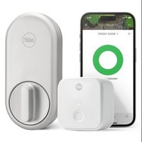Yale - Smart Lock Conversion Kit – Works with Existing Deadbolt & Keys | Wi-Fi Access - Silver