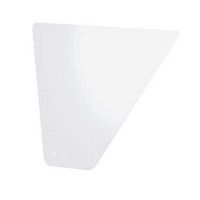 Floortex - Executive Corner Workstation Polycarbonate Chair Mat for Carpet 48 x 60 inches - Clear