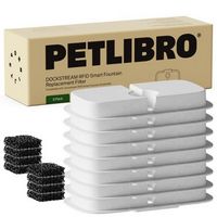 PETLIBRO - Dockstream RFID Smart Fountain Replacement Filters(8 Pack) - White