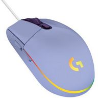 Logitech - G203 LIGHTSYNC Wired Optical Gaming Mouse with 8,000 DPI sensor - Wired - Lilac