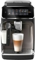 Philips - 3300 Fully Automatic Espresso Machine with LatteGo Milk Frother - Silver