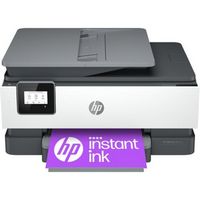 HP - OfficeJet 8015e Wireless All-In-One Inkjet Printer with 6 months of Instant Ink Included wit...