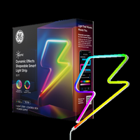 Cync - Dynamic Effects LED Neon Shape Rope Light, Color Changing, 10ft - Full Color