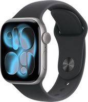 Apple Watch Series 11 (GPS) 42mm Space Gray Aluminum Case with Black Sport Band - M/L - Space Gra...