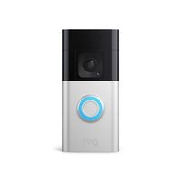 Ring - Battery Doorbell Plus Smart Wifi Video Doorbell – Battery Operated with Head-to-Toe View -...